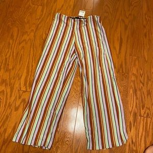 silence and noise flare stretchy pants